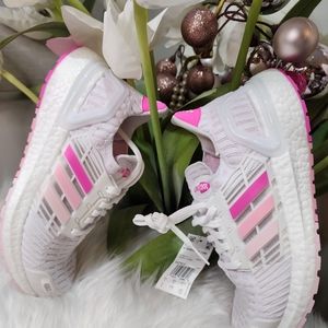 adidas | Shoes | Adidas Ultraboost Cc Dna White Pink Unisex Running Casual  Shoes New | Poshmark